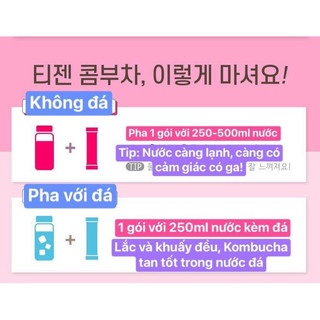 [DATE LUÔN MỚI] Trà Teazen kombucha Hàn Quốc