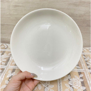 [Set 7 món: 1 tô + 2 chén + 1 dĩa + 3 muỗng sứ] Bộ chén dĩa sứ ăn cơm full trắng cho gia đình .