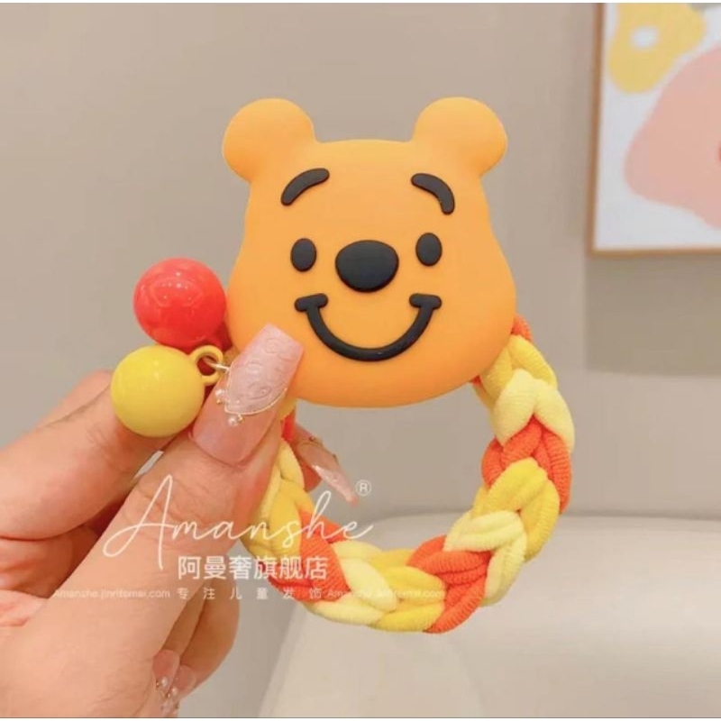 DÂY CỘT TÓC THUN HOẠ TIẾT HOẠT HÌNH