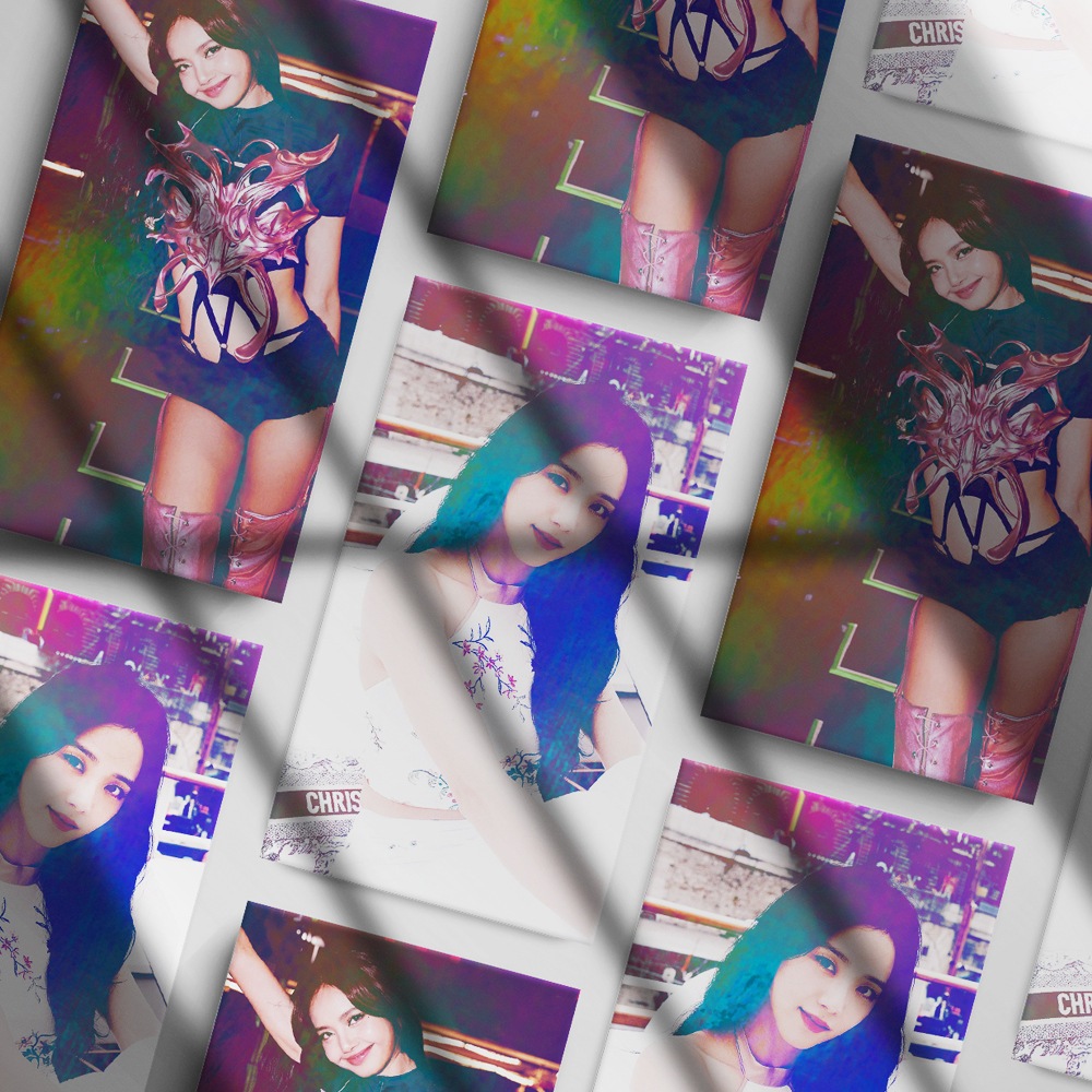 Hộp 55 Card Blackpink The Girls Bo Góc