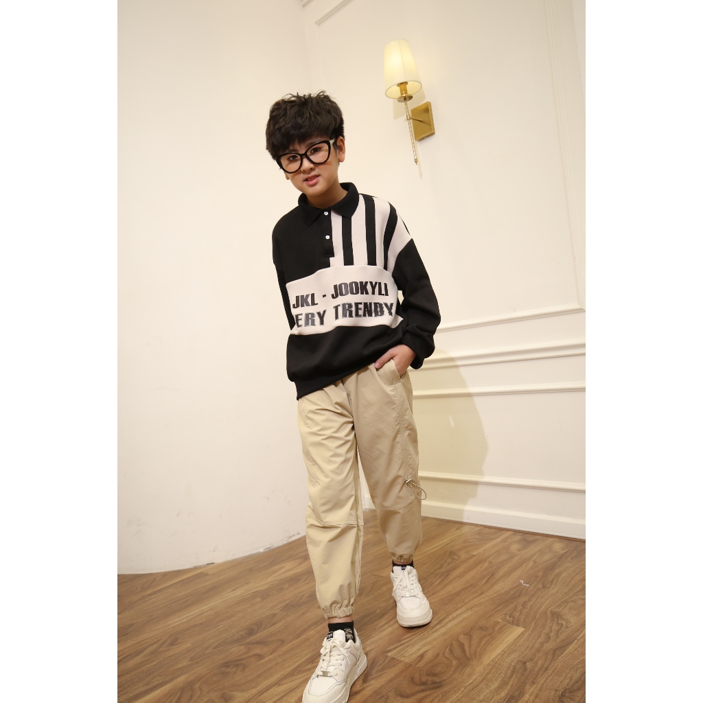 Quần Kaki Jogger Bo Gấu - 22B0647