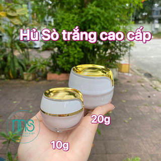 Hủ Sò trắng 10g & 20g cao cấp đựng kem face