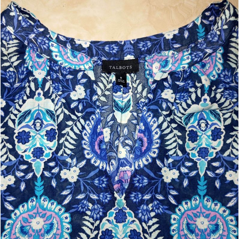 Đầm TALBOTS in hoa văn thoáng mát