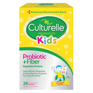 MEN VI SINH NHIỀU CHẤT XƠ CULTURELLE KID PROBIOTIC + FIBER nhuận trường cho bé táo bón lười ăn đề kháng kém tiêu hoá yếu