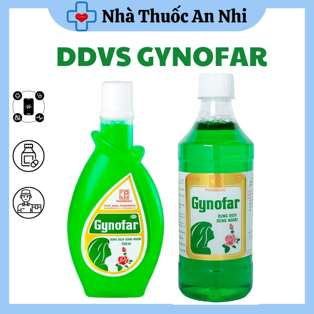 Dung Dịch Dùng Ngoài Gynofar (chai 250ml- 500ml)