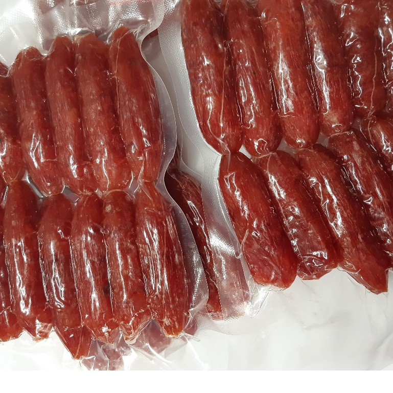 Lạp xưởng khô BABY siêu nạc  Nhà Làm không hàn the,không phẩm màu,không chất bảo quản