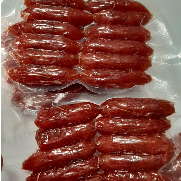 Lạp xưởng khô BABY siêu nạc  Nhà Làm không hàn the,không phẩm màu,không chất bảo quản