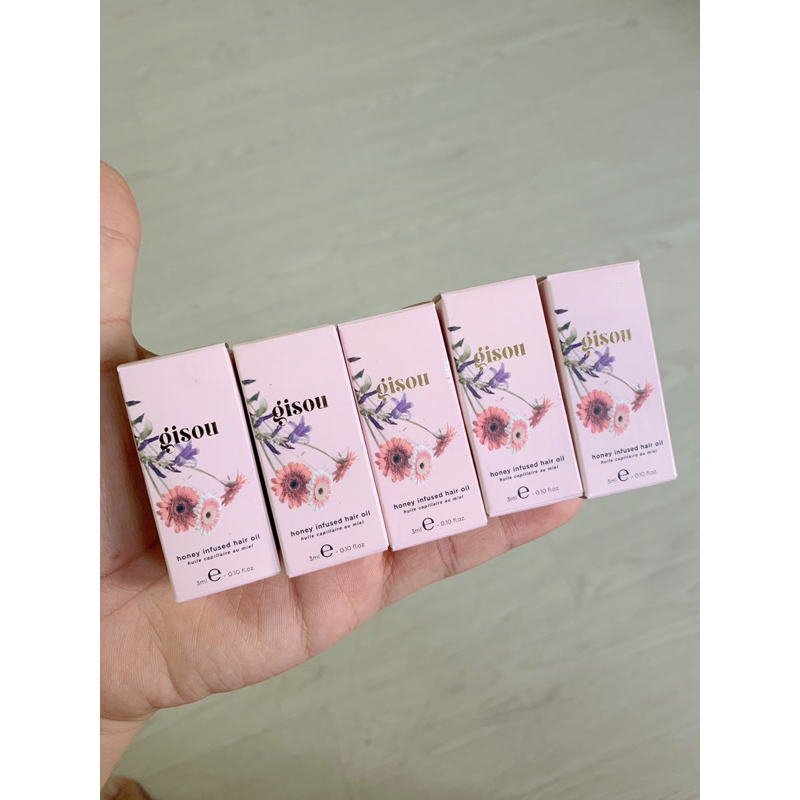 Dầu dưỡng tóc Gisou Honey Infused Hair Oil | Minisize 3ml