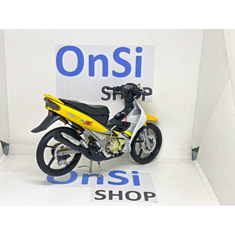 MÔ HÌNH XE MÁY YAZ Y125ZR ĐỘ PHIÊN BẢN CHI TIẾT TỈ LỆ 1/12