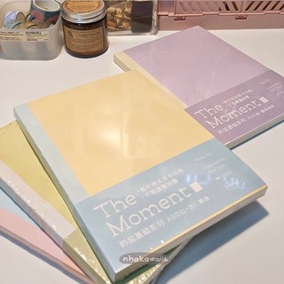 Sổ tay ghi chép journal Note For The Moment màu pastel size A5 A6