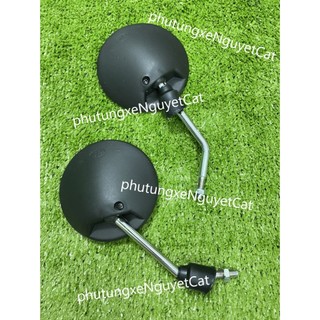 Gương chiếu hậu kiểu tròn xe cub 81 chân 8 li