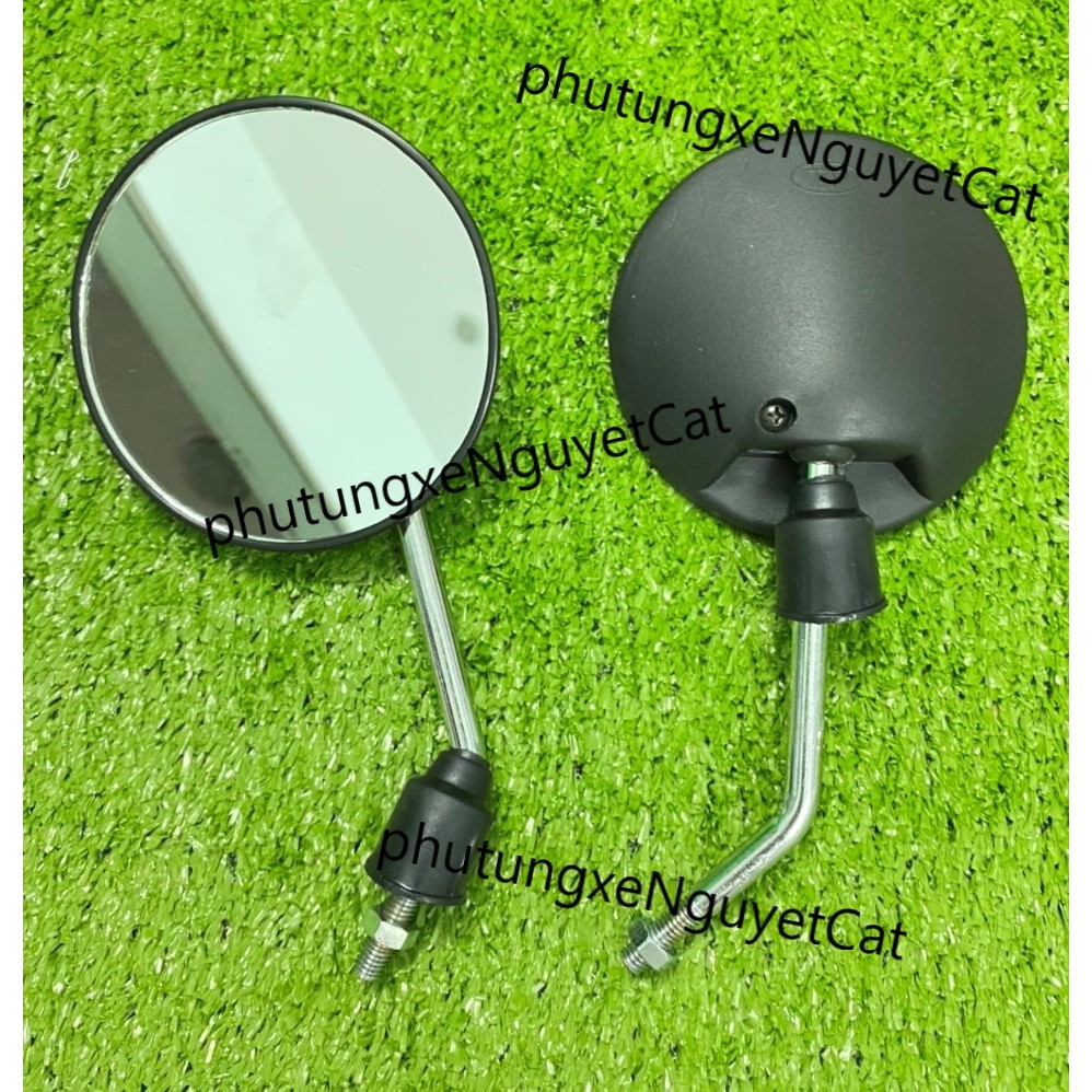 Gương chiếu hậu kiểu tròn xe cub 81 chân 8 li