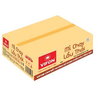 Thùng 30 Mì Chay Lẩu Thái VIFON (65g / Gói)