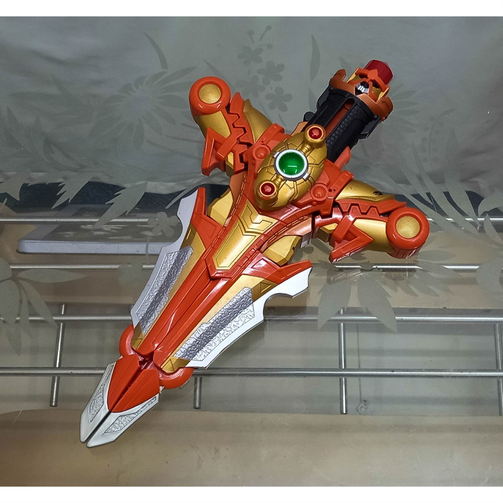90% Thanh kiếm người máy biến hình Dx Zuban sword Hàng CHÍNH HÃNG Bandai  có hiệu ứng âm thanh và đèn