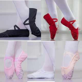 (Có sẵn size 26-35) Giày múa bọc đầu bọc mũi các màu Trắng/Đỏ/Đen/Da/Hồng