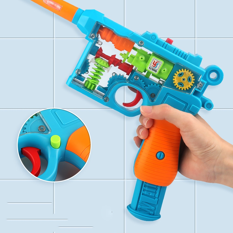 Súng pin đồ chơi có đèn và nhạc ,đồ chơi vận động vui nhộn cho Bé