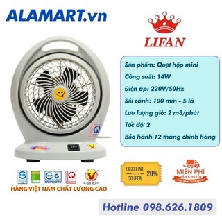 Quạt hộp mini lifan HOMI