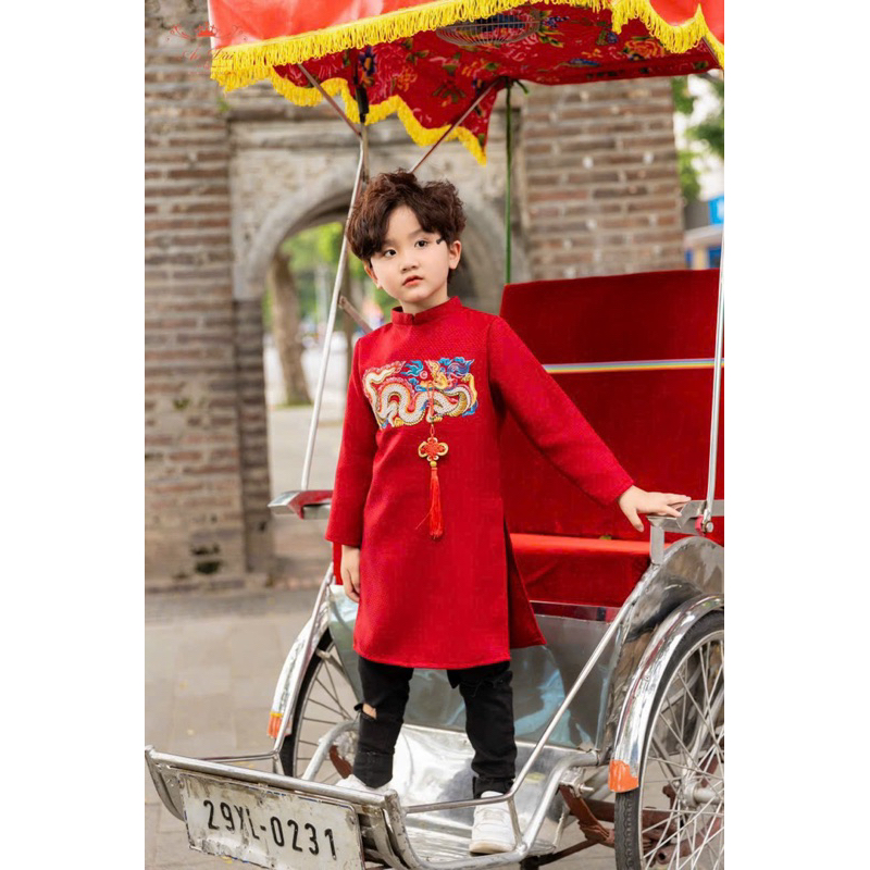 Áo Dài Bé Trai &Bố