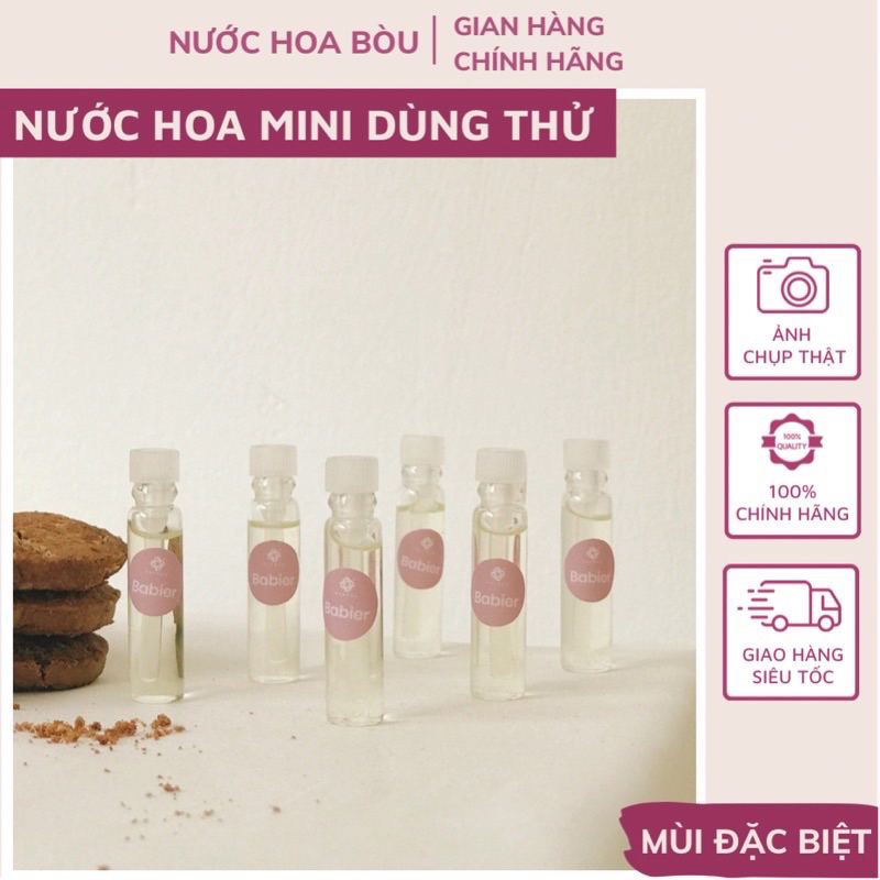 Tinh dầu Mini Sample 1ml | Nước Hoa Bòu