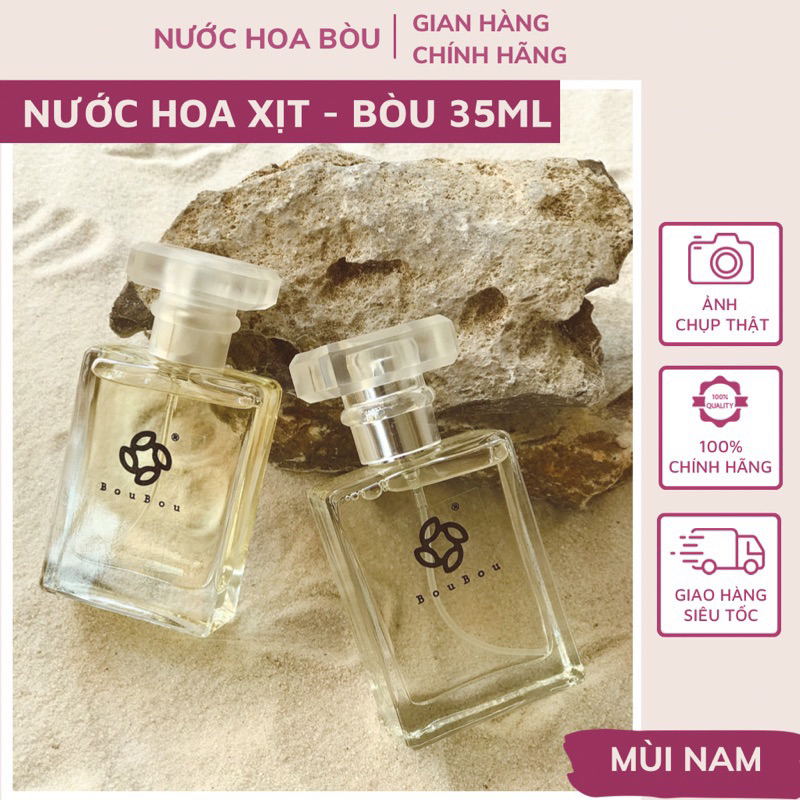 Nước hoa xịt Nam 35ml | Nước hoa Bòu