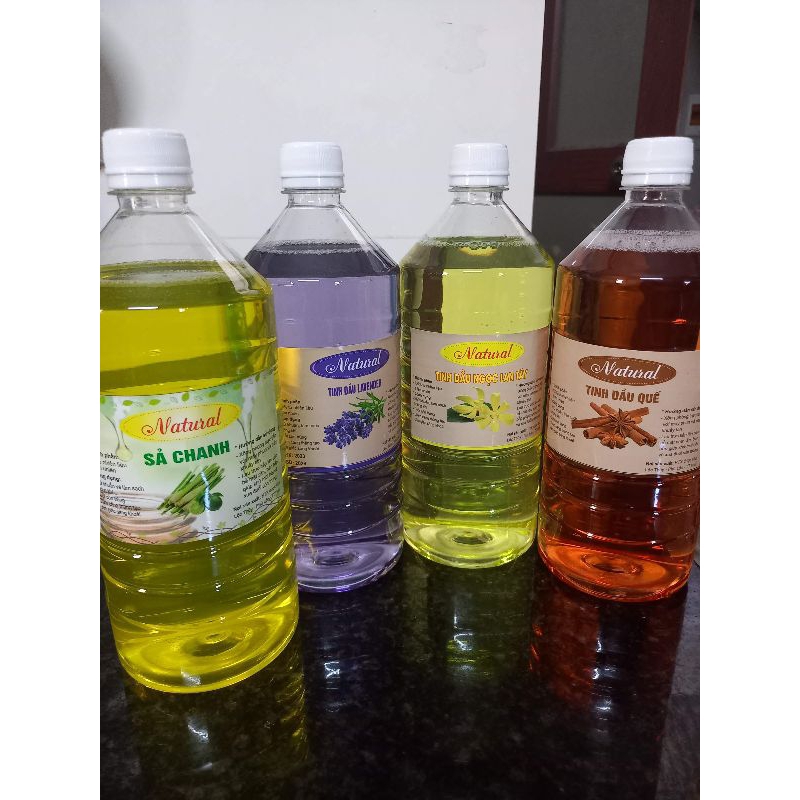 Combo 3 chai 3 mùi tinh dầu xông phòng , lau sàn, khử khuẩn.