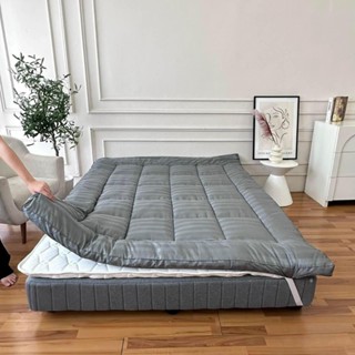 Nệm Topper Sọc 3F, Đệm Topper Khách Sạn Dày 7cm Tấm Topper Cao Cấp Gấp Gọn Gàng Khi Không Sử Dụng EUROHOMETEX