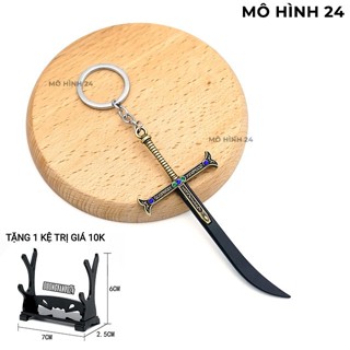 Mô hình đồ chơi móc khoá Kiếm Yoru của Mihawk anime figure One Piece onepiece 15CM size bé mĩ lệ