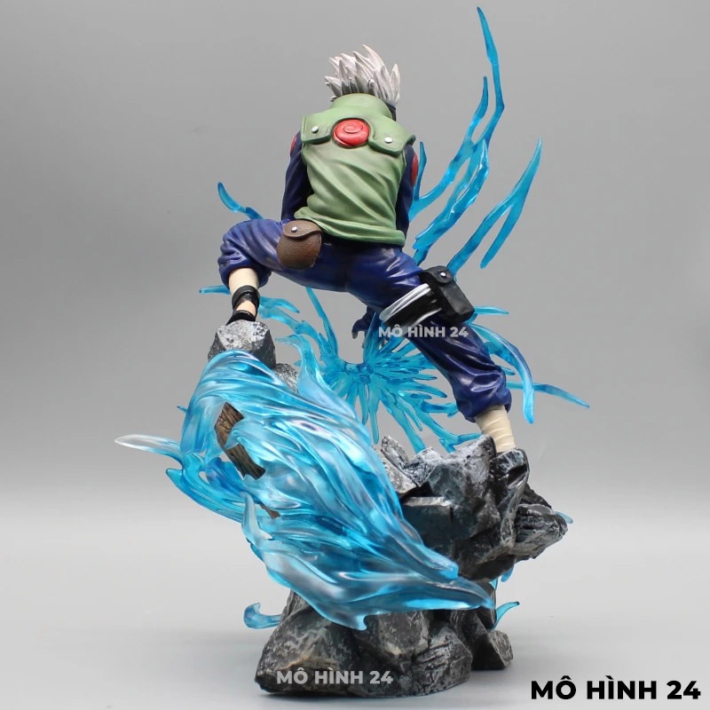 Mô hình đồ chơi nhân vật Kakashi Chidori 24cm có led TEN YEARS Studio figure naruto anime pvc