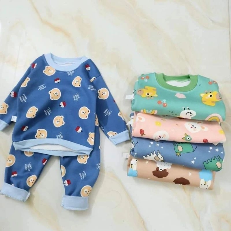 Áo Rời Nỉ bông Cho bé yêu