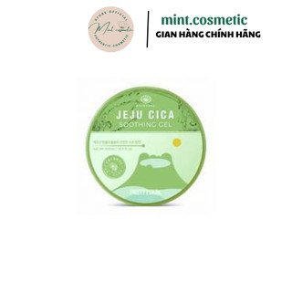 Gel đa năng rau má - prettyskin cica jeju siêu cấp ẩm, siêu mịn da hũ 300ml