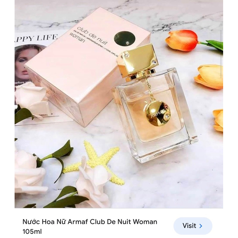 Nước hoa nữ Club De Nuit eau de parfume 105ml.