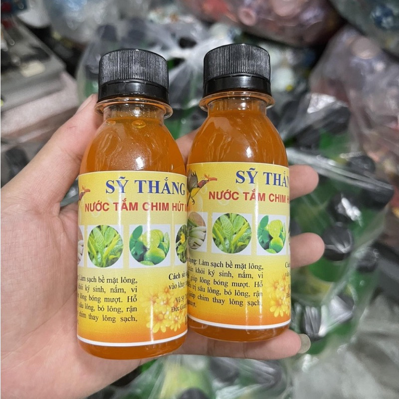 Nước tắm cho chim Hút Mật thương hiệu Sỹ Thắng