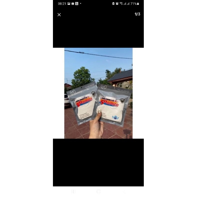 200 chiếc khẩu trang 5d Dimico