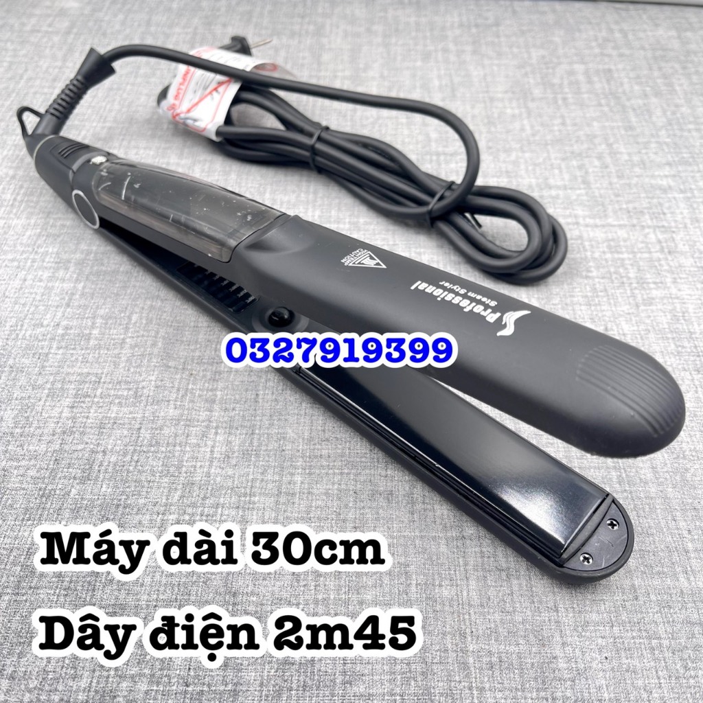 ✅freeship✅ Máy duỗi kẹp tóc hơi nước cao cấp Professional 0088