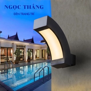 Đèn treo tường hắt tường ngoài trời trang trí phòng ngủ phòng khách cầu thang Led 12W 220V VNT131 Ngọc Thắng