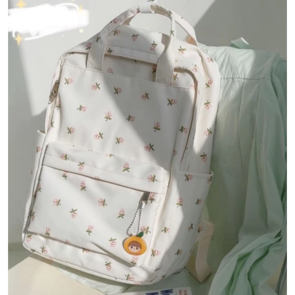 Balo nữ in hình roses flower