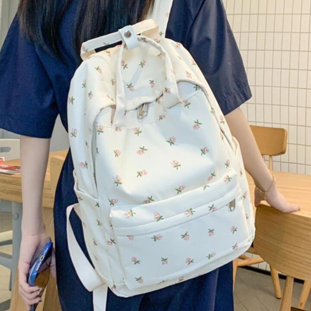 Balo nữ in hình roses flower