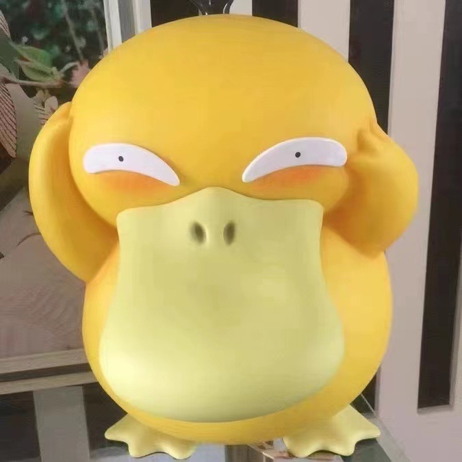 Mô Hình Pokemon Koduck Kích Thước Tỉ Lệ 1:1,Cao 40 cm, Full Box Bộ Sưu Tập Nhân Vật, Decor Trang Trí, Quà Tặng Cho Bé