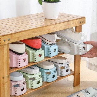 Giá đỡ để giầy dép, kệ để giày mini thông minh 3 mức điều chỉnh