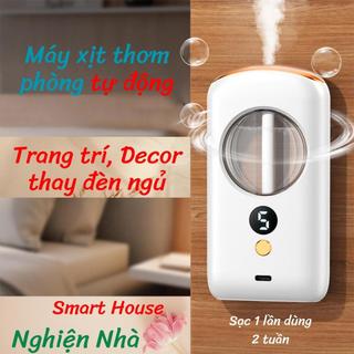 Máy tạo độ ẩm tự động thông minh tạo hương thơm máy vệ sinh khử mùi hương liệu máy khuếch tán tinh dầu_ BC11