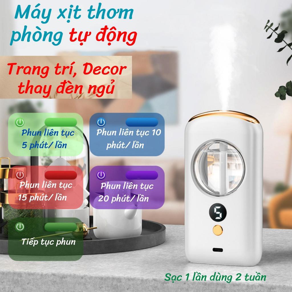 Máy tạo độ ẩm tự động thông minh tạo hương thơm máy vệ sinh khử mùi hương liệu máy khuếch tán tinh dầu_ BC11