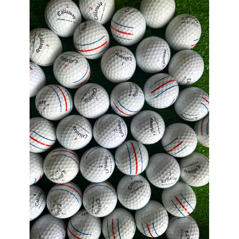 10 Bóng Golf calaway 3 line  mới 80-90%