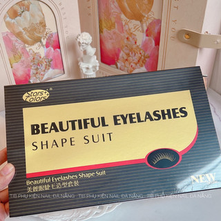 Set uốn mi đen Collagen+kèm trục-Start Color-tib eyelash