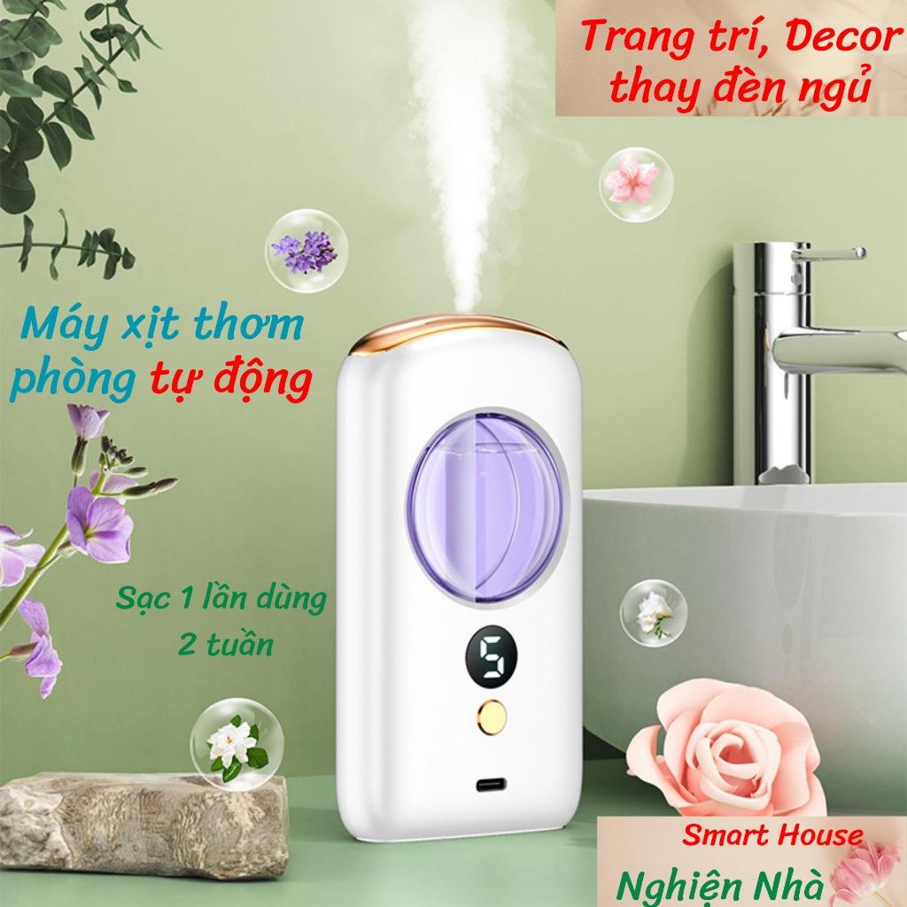 Máy tạo độ ẩm tự động thông minh tạo hương thơm máy vệ sinh khử mùi hương liệu máy khuếch tán tinh dầu_ BC11