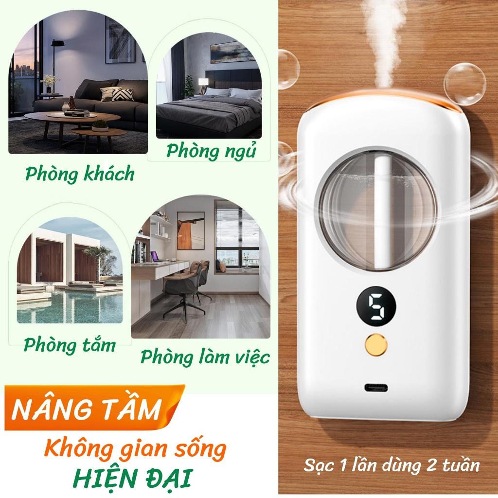 Máy tạo độ ẩm tự động thông minh tạo hương thơm máy vệ sinh khử mùi hương liệu máy khuếch tán tinh dầu_ BC11