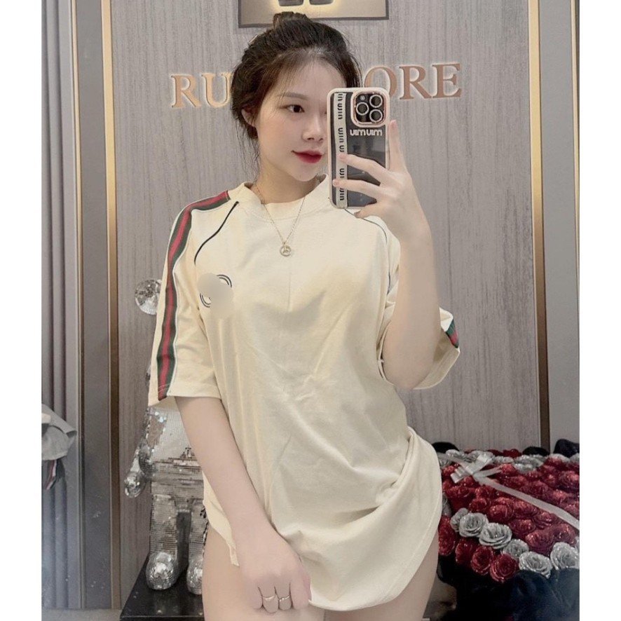 Áo Phông Guc....ci Nam Nữ Chất Cotton from rộng