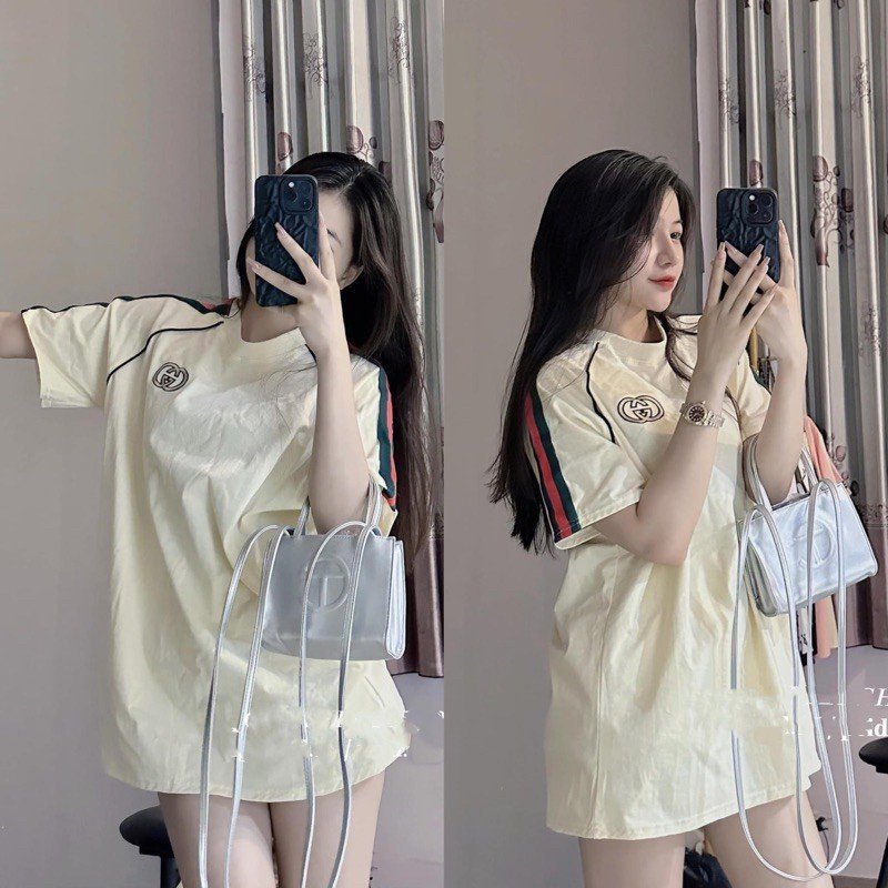 Áo Phông Guc....ci Nam Nữ Chất Cotton from rộng