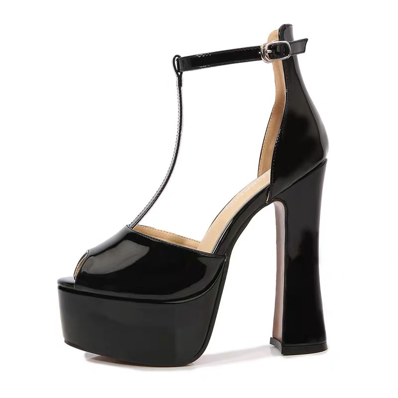 Giày dép nữ cao gót 14P hàng QC sang chảnh quý phái Full 2 màu đen ,kem trắng size 35-39