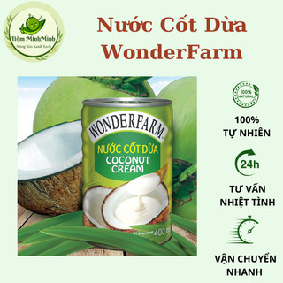 Nước cốt dừa Wonderfam hàng mới, nước cốt dừa làm nguyên liệu nấu chè lọ 160ml-400ml