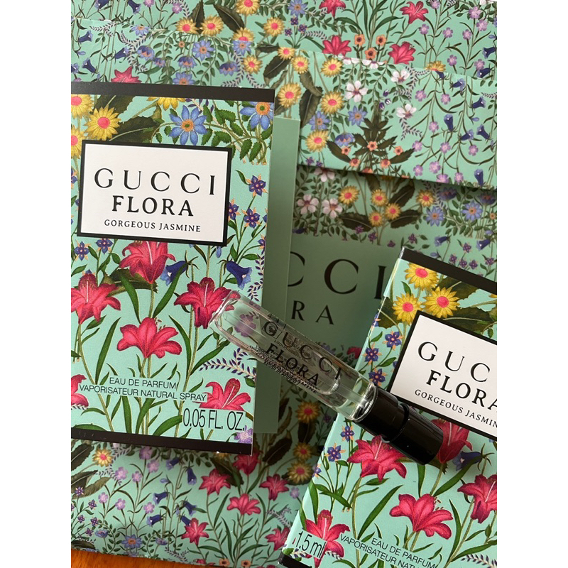 🌹 Gucci Flora Gorgeous Jasmine / Gardenia / Magnolia EDP 1.5ml - Vial Sample mẫu thử nước hoa